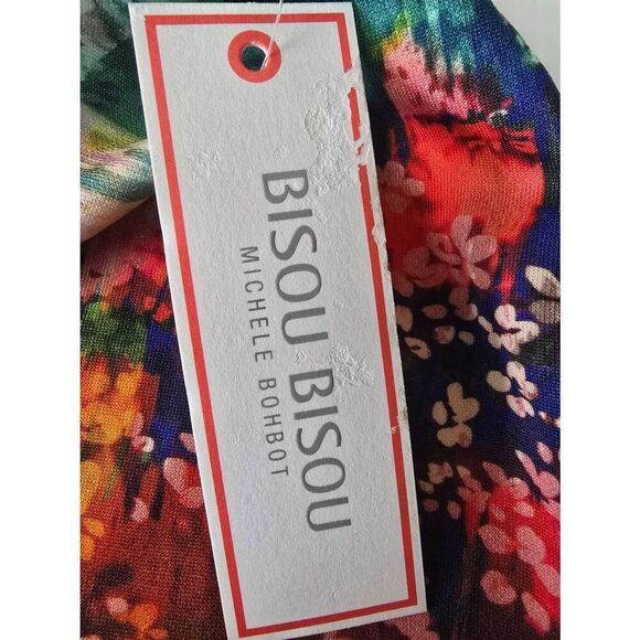 Bisou Bisou Skirt Sz L Floral - Picture 6 of 10